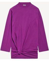 Balenciaga - Tucked Long Sleeves T-Shirt - Lyst