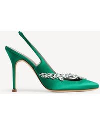 Balenciaga - Manolo Blahnik Slingback - Lyst