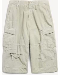 Balenciaga - Cropped Cargo Pants - Lyst
