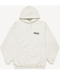 Balenciaga - Political Campaign Hoodie Medium Fit - Lyst