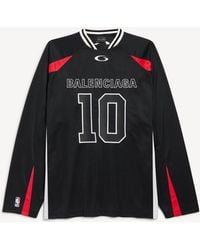 Balenciaga - Nba Collaboration Oversized Long Sleeve T-shirt - - Men's - Lyst