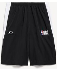 Balenciaga - Nba Collaboration Tracksuit Shorts - Lyst