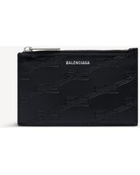 Balenciaga - Embossed Monogram Long Coin And Card Holder Box - Lyst