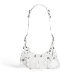 Balenciaga - Le Cagole Xs Shoulder Bag With Rhinestones - Lyst