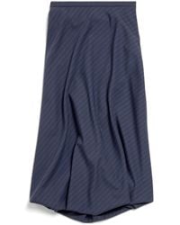 Balenciaga - Twisted Tailored Skirt - Lyst
