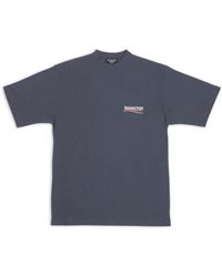 Balenciaga - T-shirt in cotone con logo - Lyst