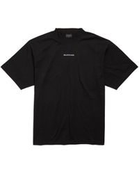 Balenciaga - Camiseta New Back Medium Fit - Lyst