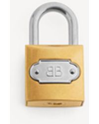 Balenciaga - Charm/Keychain Bb Padlock - Lyst