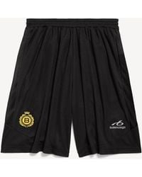 Balenciaga - Soccer Baggy Shorts - Lyst