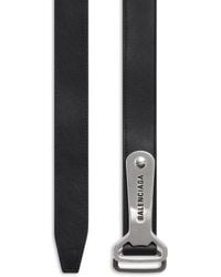 Balenciaga - Bottle Opener D Ring Belt Black - Lyst