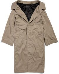 Balenciaga - Off Shoulder Carcoat - Lyst