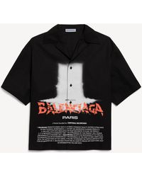Balenciaga - The Door Bowling Short Sleeve Shirt - Lyst