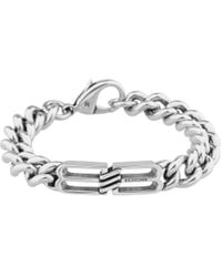 Balenciaga - Bb Icon Gourmette Bracelet - Lyst
