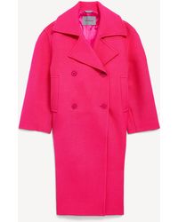 Balenciaga - Long Cocoon Coat - Lyst