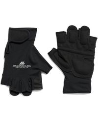 Balenciaga - Activewear Open Finger Gloves - Lyst