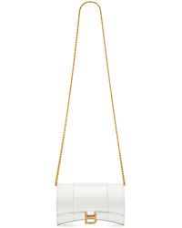 Balenciaga - Hourglass Wallet On Chain - Lyst