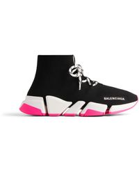 Balenciaga - Speed 2.0 Lace-up Recycled Knit Sneaker - Lyst