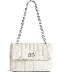 Balenciaga - Monaco Small Chain Bag Quilted - Lyst
