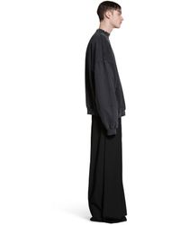 Balenciaga - Pierced Round Sweatshirt Oversized - Lyst