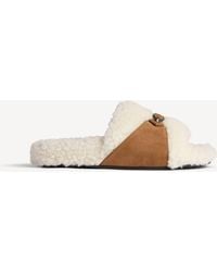 Balenciaga - Furry Open Mule - Lyst