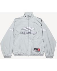 Balenciaga - Techno Cotton Track Jacket - Lyst