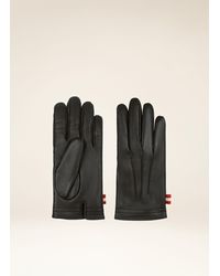 Bally Leather Gloves - Black