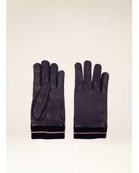 Bally Leather Gloves - Blue