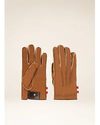 Bally Leather Gloves - Brown