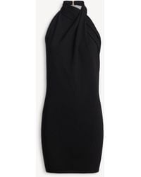 Balmain - Flowing Jersey Open-Back Dress - Lyst