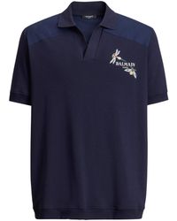 Balmain - Embroidered Insect Polo - Lyst