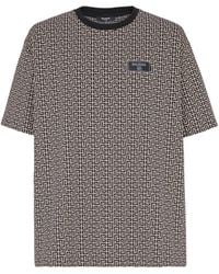 Balmain - Monogram Jacquard T-Shirt - Lyst