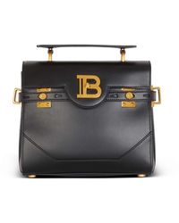 Balmain - Smooth Leather B-Buzz 23 Bag - Lyst