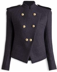 Balmain - Tweed 6-Button Jacket - Lyst
