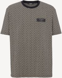 Balmain - Pb Labyrinth Jacquard T-Shirt - Lyst