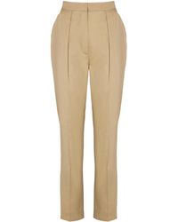 Balmain - Darted 7/8 Trousers - Lyst