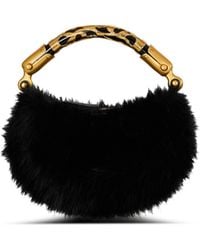 Balmain - Mini Ebene Bag - Lyst
