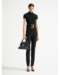 Balmain - Body En Maille Côtelée - Lyst