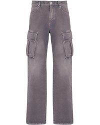 Balmain - Denim Loose-Fit Cargo Jeans - Lyst