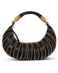 Balmain - Medium Ebene Zips Bag - Lyst