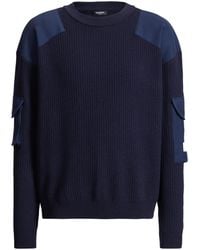 Balmain - Vintage Wollpullover Utility - Lyst