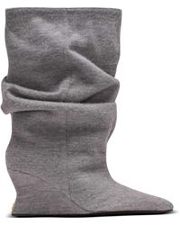 Balmain - Wedge Ankle Boots - Lyst