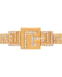 Balmain - 3D Pb Brooch With Crystals - Lyst