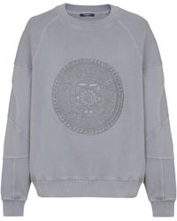 Balmain - Embroidered Médaille Sweatshirt - Lyst