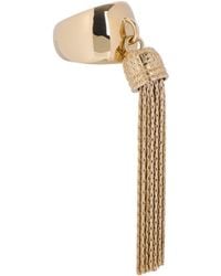 Balmain - Brass Tassel Ring - Lyst