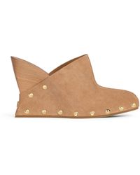 Balmain - Wedge Clogs - Lyst