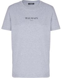 Balmain - T-Shirt With Print - Lyst