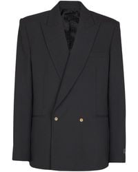 Balmain - Wool 2-Buttons Blazer - Lyst