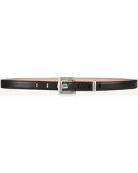 Balmain - Anthem Smooth Leather Belt - Lyst