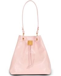 Balmain - Pulse Calfskin Leather Backpack - Lyst