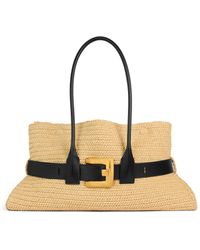 Balmain - Borsa Anthem Grande All'Uncinetto E - Lyst